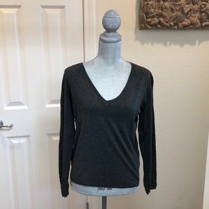 Zara Knitwear V neck sweater NWT